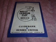 Clydebank dundee utd for sale  DUNFERMLINE