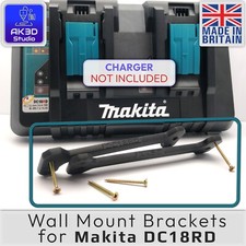 Suportes de parede Makita DC18RD 18v LXT carregador de bateria duplo comprar usado  Enviando para Brazil