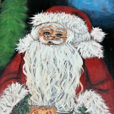 Hand painted santa for sale  Dothan