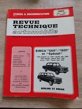 Revue technique simca d'occasion  Avignon