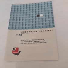2001 April, Chessbase Magazine, New Players Encyclopedia (MH401)  comprar usado 2001 April, Chessbase Magazine, New Players Encyclopedia (MH401)  comprar usado  Enviando para Brazil