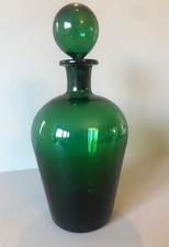 Belle carafe verre d'occasion  France