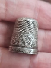 Silver old thimble for sale  BIRMINGHAM