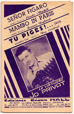 Partition 1950 orchestre d'occasion  Chaumont