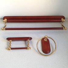 Vintage mahogany brass for sale  CHELTENHAM