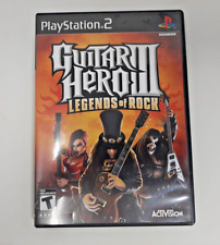 Guitar Hero III 3: Legends of Rock (PlayStation 2, PS2) comprar usado  Enviando para Brazil