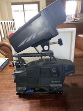 Corpo da câmera Hitachi Z-3000W com adaptador de câmera CX-Z3 e visor não testado comprar usado  Enviando para Brazil