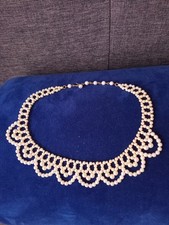 Faux pearl choker for sale  EXMOUTH