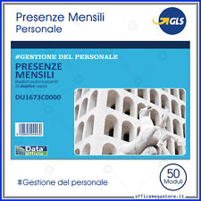 Modulistica blocco presenze usato  Aversa