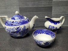 Burleigh ware willow for sale  PENTRE