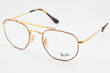 Armações de óculos hexagonais unissex Ray-Ban RB3648V 2945 concha de tartaruga dourada 51mm comprar usado  Enviando para Brazil