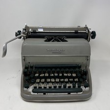 Máquina de escrever manual padrão portátil vintage REMINGTON 1956 aço elite EUA, usado comprar usado  Enviando para Brazil