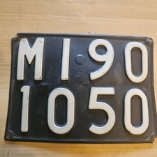 Targa auto epoca usato  Sora