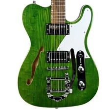 Telecaster thinline green d'occasion  Expédié en France