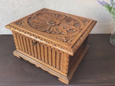 Vintage jewellery box for sale  BEDFORD