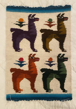 Vtg llamas woven for sale  Minneapolis