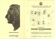 Festschrift eduard strasburger gebraucht kaufen  Lübeck