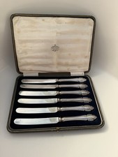 Cased set antique for sale  DUNDEE