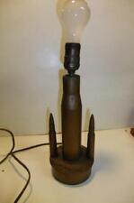 wwii trench art brass lamp for sale  Somonauk