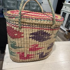 Handwoven colorful straw for sale  Poplarville