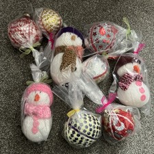 Hand knitted christmas for sale  PORTLAND