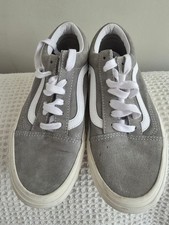 Grey suede vans for sale  LONDON