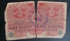 Austria krone banknote. for sale  WORTHING