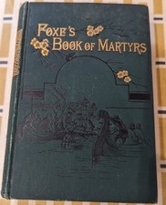 Antique book foxe for sale  HUNTINGDON