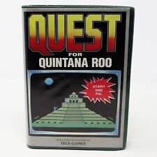 Usado, CARTUCHO DE VIDEOGAME VINTAGE ATARI 2600 QUEST FOR QUINTANA ROO VERSÃO PAL NA CAIXA comprar usado  Enviando para Brazil