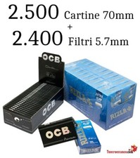 2.500 cartine ocb usato  Spedire a Italy
