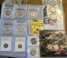 Lot coins graded for sale  Calvert City