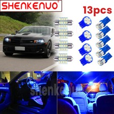 Kit de luces interiores LED azul hielo premium para Chevrolet Camaro 2010-2015 13 piezas segunda mano  Embacar hacia Mexico
