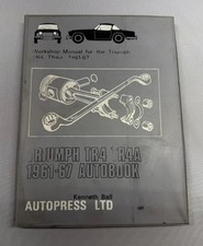 Triumph TR4 TR4A 1961–67 Autobook Workshop Manual Kenneth Ball Autopress Ltd comprar usado  Enviando para Brazil