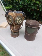 Ww1 ledarmaske antigas usato  Villorba