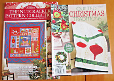 Christmas quilting magazines for sale  ROMSEY