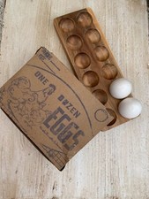 Farmhouse wood egg for sale  Los Angeles