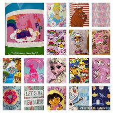 Childrens fleece blanket for sale  ACCRINGTON
