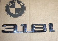 EMBLEMA GENUÍNO ORIGINAL BMW E30 318i COUPE SEDAN TOURING TAMPA DO PORTA-MALAS ADERIDA FABRICANTE DE EQUIPAMENTO ORIGINAL comprar usado  Enviando para Brazil