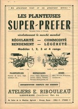 Publicité ancienne ribouleau d'occasion  France
