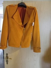 Damen wildlederjacke farbe gebraucht kaufen  Sangerhausen