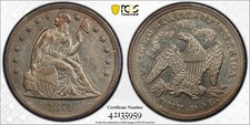 1871 trade silver for sale  San Diego