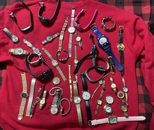 GRANDE LOTE DE RELÓGIOS! 40 RELÓGIOS! Peças, reparos, revenda (não testado como está) comprar usado  Enviando para Brazil