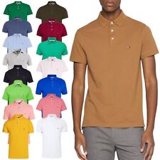 Camisas polo masculinas Tommy Hilfiger núcleo 1985 slim fit camisetas polo algodão golfe novas com etiquetas comprar usado  Enviando para Brazil