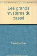 Grands mysteres passe d'occasion  France