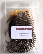 Loose grizzle hackle for sale  STANLEY