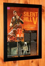 Usado, Silent Hill V Homecoming PS3 Xbox 360 antigo raro mini pôster promocional página de anúncio emoldurada comprar usado  Enviando para Brazil