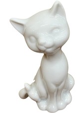 White ceramic cat for sale  EXETER