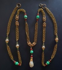 Collier sautoir vintage d'occasion  Saint-Cloud