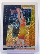 DOMANTAS SABONIS 2024-25 PRIZM DECA ALL-STAR OURO PRETO BRILHANTE /8 Q2754 comprar usado  Enviando para Brazil