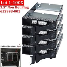 Lote 3,5" disco rígido bandeja caddy para HP ProLiant MicroServer Gen8 (sem hot plug) comprar usado  Enviando para Brazil